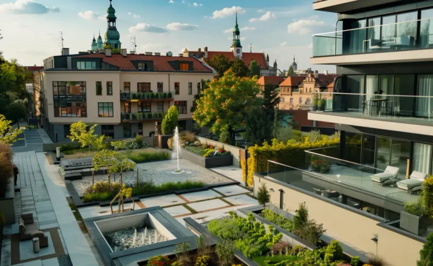 Garden Residence Kraków - twoje eleganckie miejsce w sercu miasta