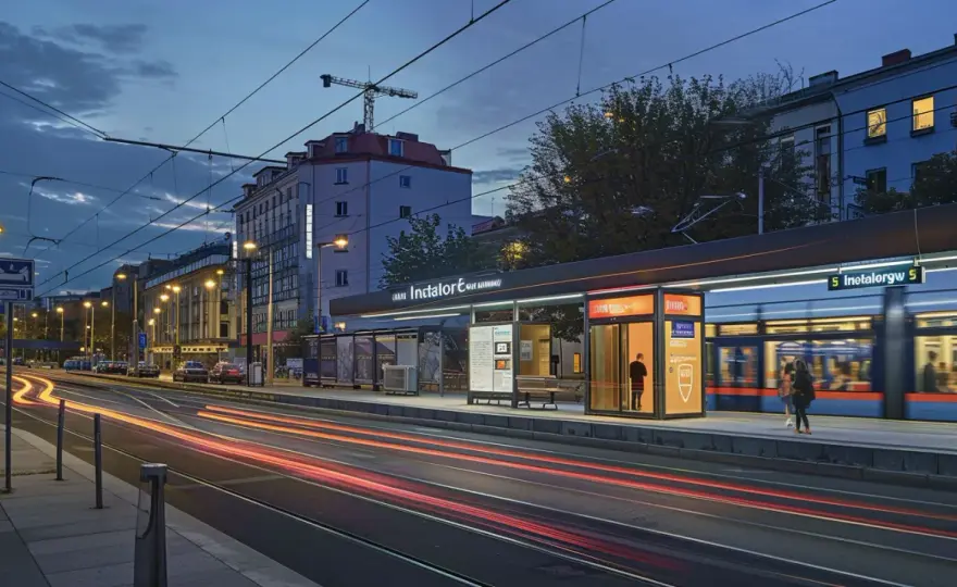 Instalatorów 5 Warszawa - biura w nowoczesnym stylu z dogodnym dostępem do komunikacji miejskiej